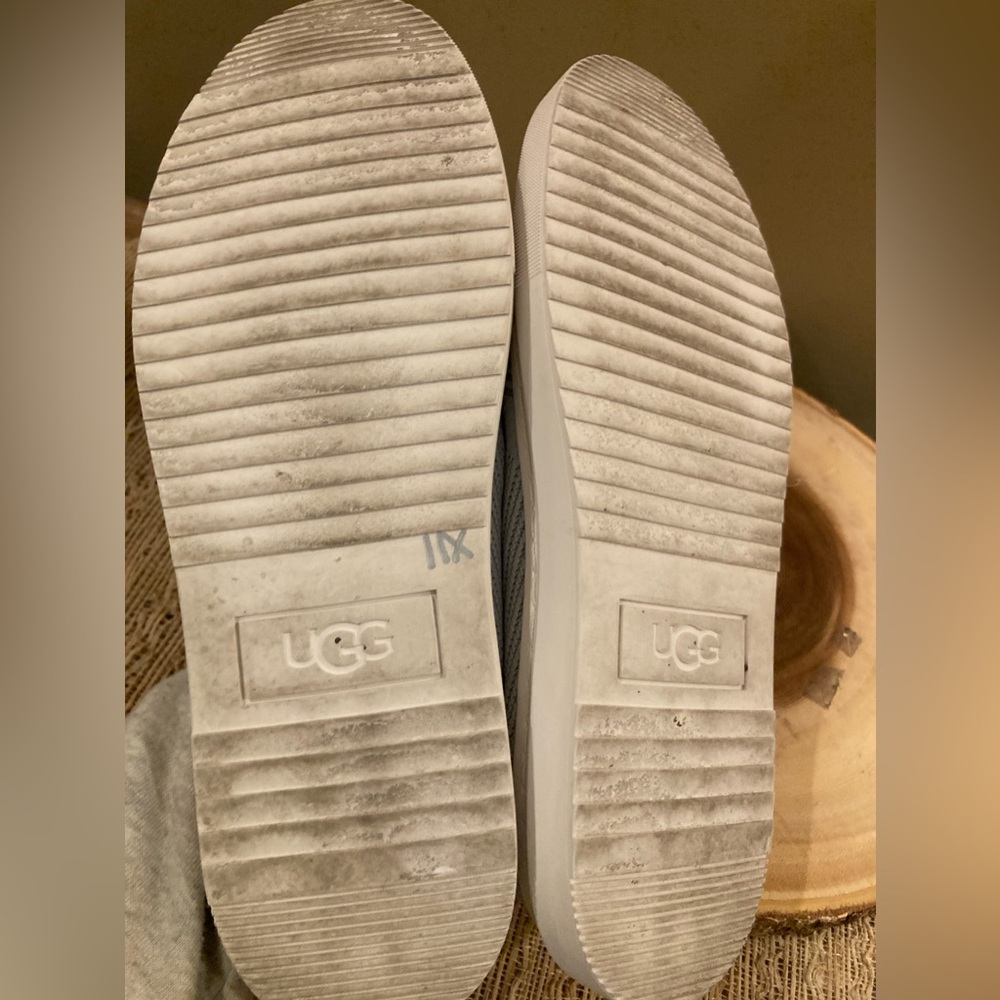 Ugg Alameda Sammy Slip On Sneaker Shoe Blue Gray 9.5 Womans -‎ Excellent - Picture 11 of 11